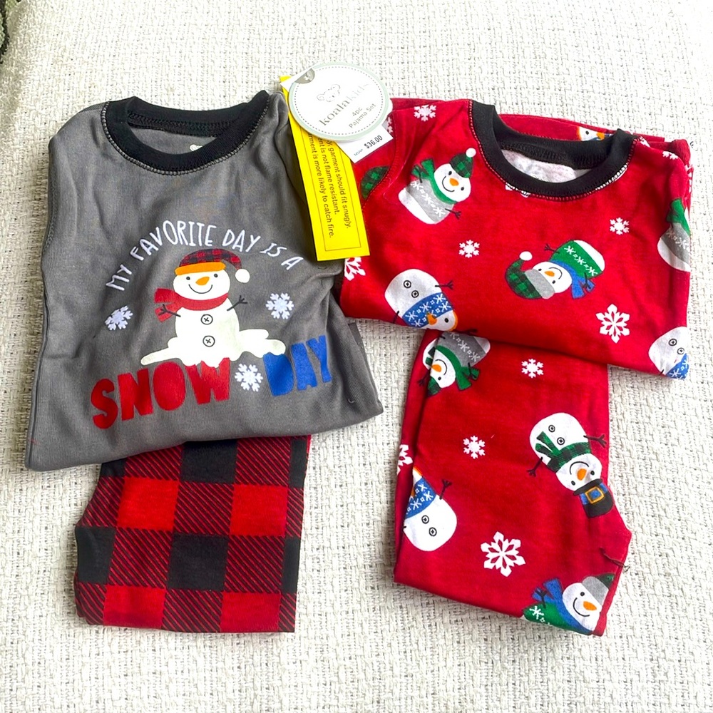 NWT koala kids 4 piece pajama set size 24M